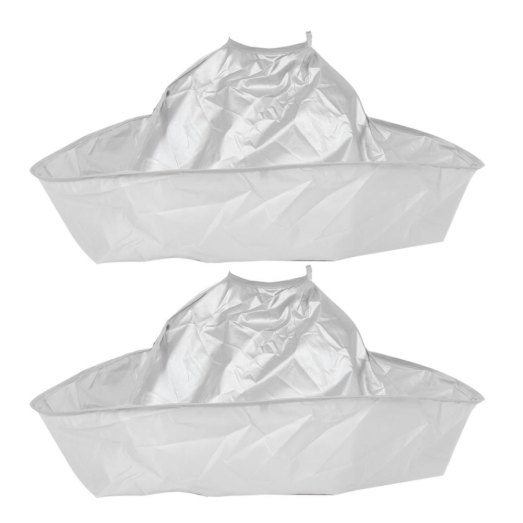 2pcs Hair Cutting Cloak Breathable Hair Cutting Hairdressing Cape Cover for Barber Shop