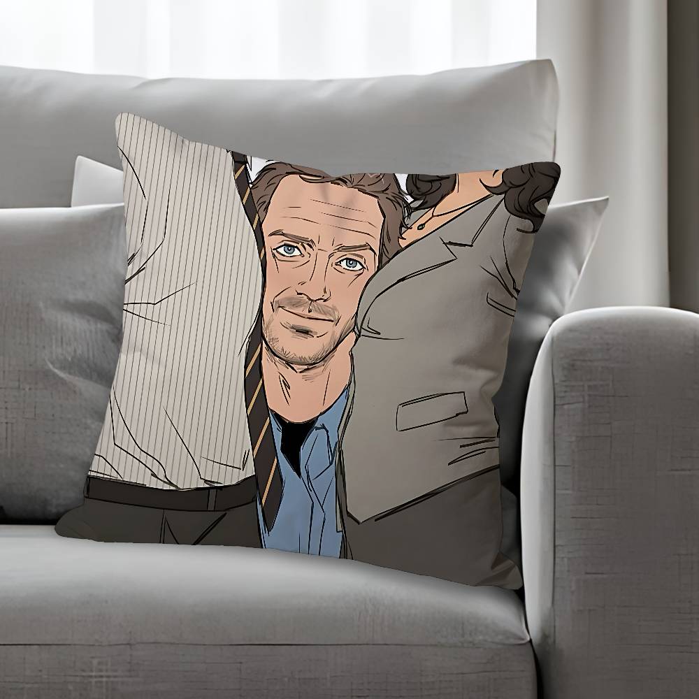 Show H-House MD TV Throw Pillow Case Decoration Bed Custom Square Pillowcase Pad Cover