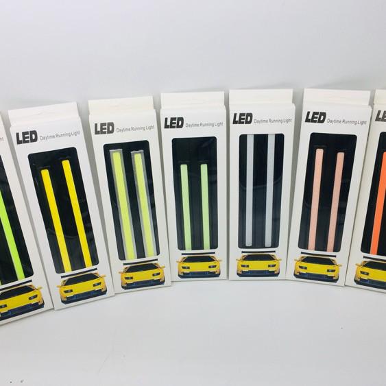 

Ultra-Thin 17-COB LED Daytime Running Lights, 12V, Waterproof and High Brightness Ice Blue Light