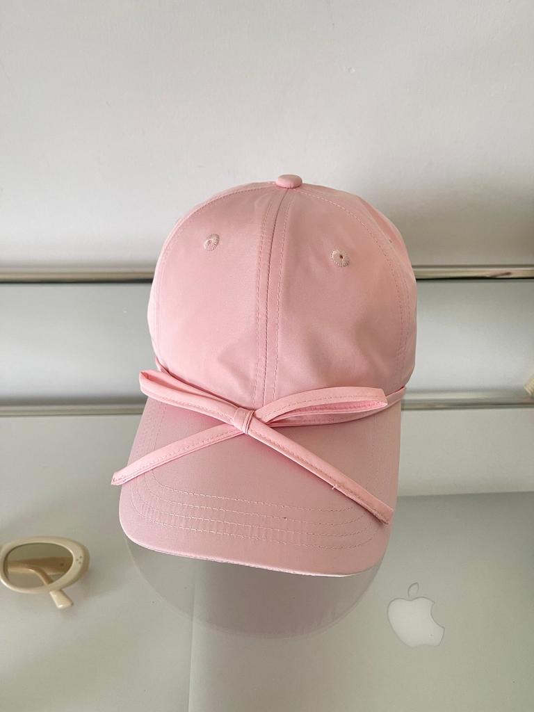 Summer Thin Quickdry Baseball Cap With Bowknot For Women Sun Protection And Sunshade