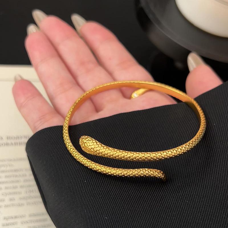 Hot Selling Retro Snake Bracelet for Women, New Chinese Style, National Trend, High-end Sense, Opening, Adjustable, High-end Sense Bracelet