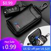 BAGF7 Car Sticker Hot For BMW Leather Car Key Bag Keychain Case Storage Cover For BMW M Performance M3 M5 M6 F01 G20 X1 X2 X3E60 F10 F