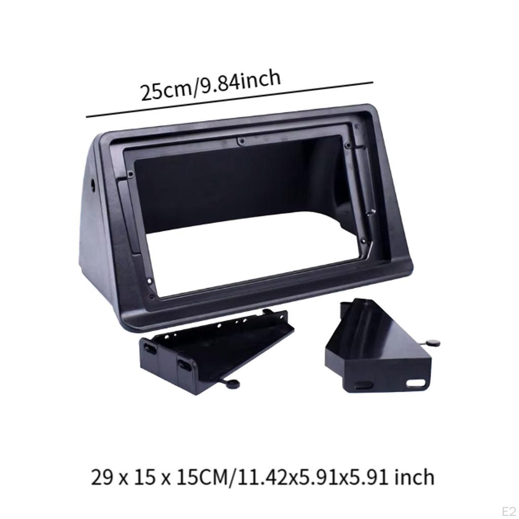 Car Navigation Panel Frame Trim Auto Interior Decoration Easy Installation Replacing Vehicle
