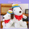 Snoopy Party Plüschtier mit weichem Kurzflor für Geburtstagsgeschenk Mädchen