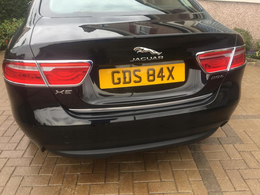Jaguar XE 2015- CHROME Trunk Lid Trim