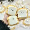 Soft Squishy Toy Toast Shape Fidget Toys Kawaii Sensory Toy  For Adults Kids