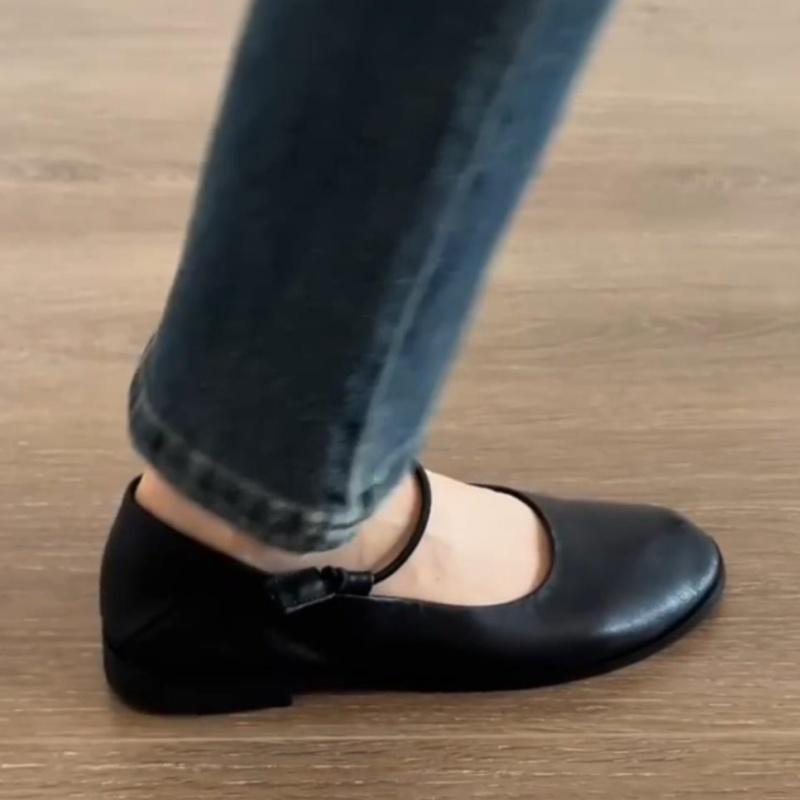 Fashion Mary Jane New Style Breathable Flat Shoes Round Toe All-Match Shallow Mouth Casual Female Sneakers Leisure Versatile Women Shoes