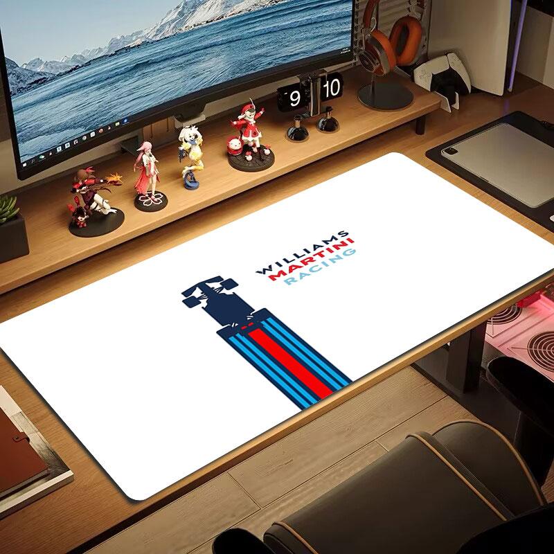 Martini Racing Large Size Mouse Pad Large Gaming Table Cushion Non-slip Laptop Tablet Big Mousepad XXL Mat Mini PC Playmat With Lock edge
