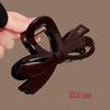 Koreanischer Eleganter Kürbisbogen Polka Dot Haarspange - Groß, Cremige Texturierte Hochsteckfrisur-Accessoire