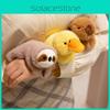 Horse Frog Cute Sloth Capybara Dog Magnetic Plush Doll For Decor Refrigerator