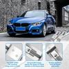 Car License Plate Spring Loaded Stainless Steel Bracket Trailer License Plate Clip European Style Australian Style Rectangular