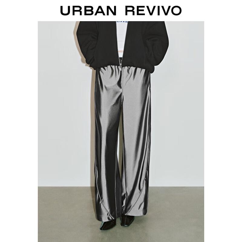 

UR Women s Faux Two-Piece Patchwork Tapered Pants XS