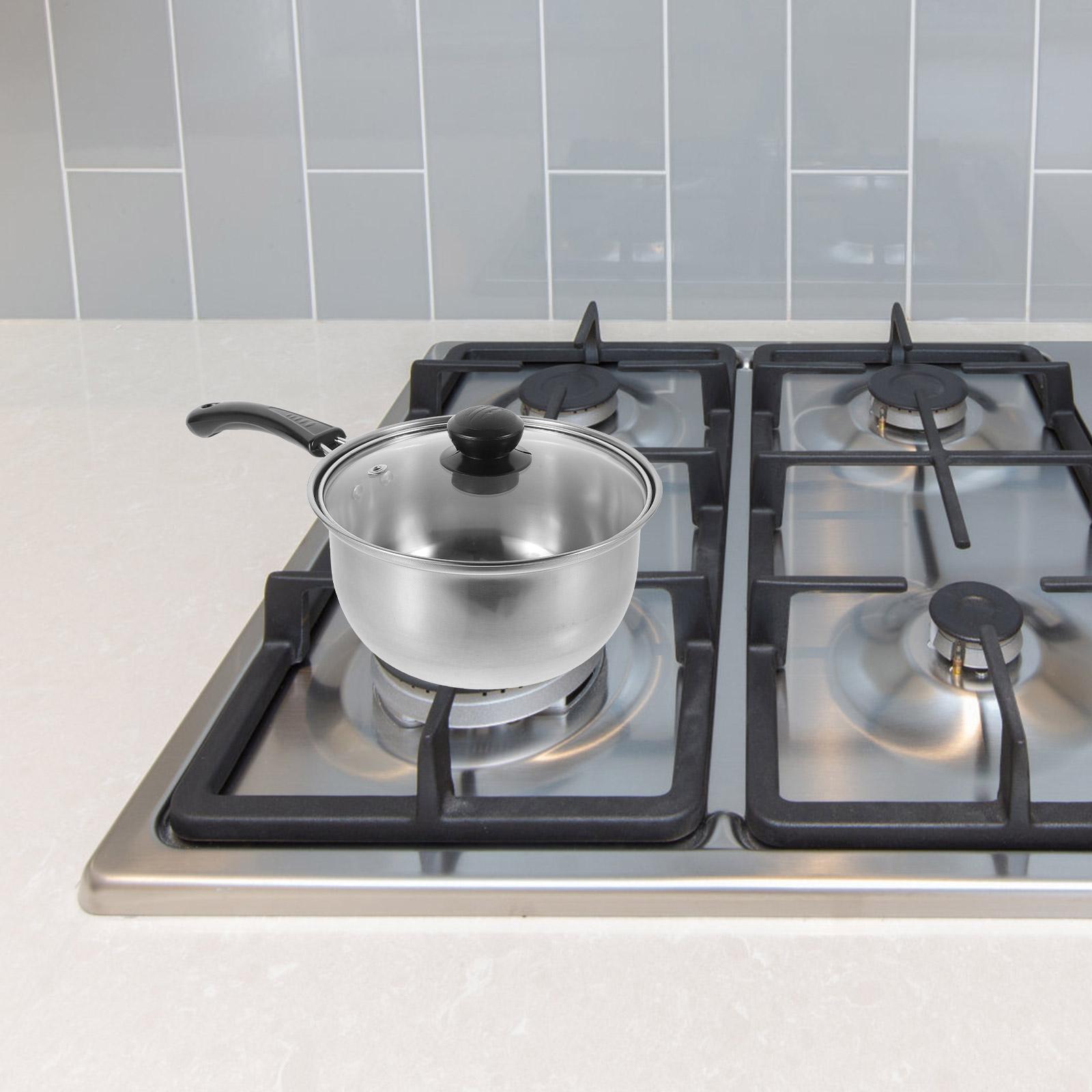 

Маленькая кастрюля из нержавеющей стали с антипригарным покрытием, мини-кастрюля, кастрюли для готовки с крышками