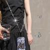 Luxury Rhinestone Crossbody Lanyard Strap Phone Bracelet Glitter Chain Phone Pendant Charm Anti-Lost Lanyard Jewelry