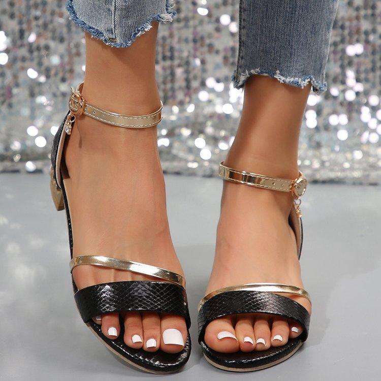 

Новые модные женские летние золотые сандалии с открытым носком, модельные туфли, женские сандалии на высоком каблуке, туфли-лодочки на платформе, танкетке и каблуке, женская обувь 43