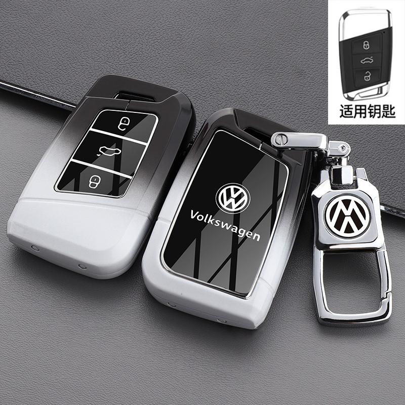 2026 Hot For VW VOLKSWAGEN Car Key Case Cover Shell For VW Volkswagen Golf 7 MK7 Tiguan MK2 For SEAT Ateca Leon FR 2 Ibiza For S