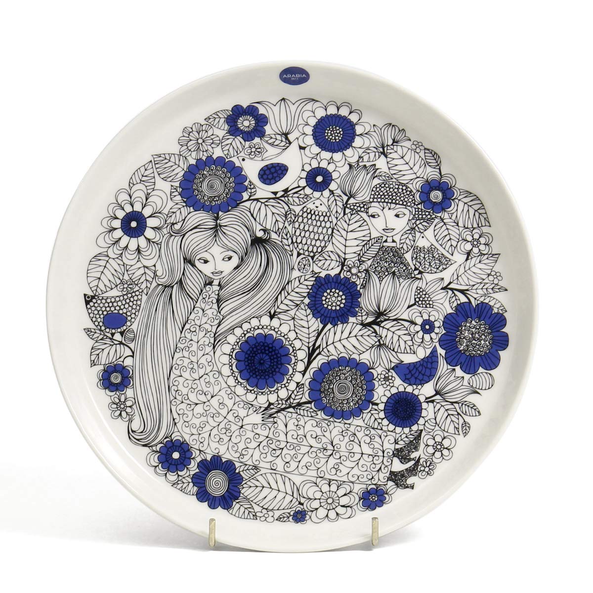 

Arabia Pastoraali Plate, 24cm, 100576 [Parallel Import]