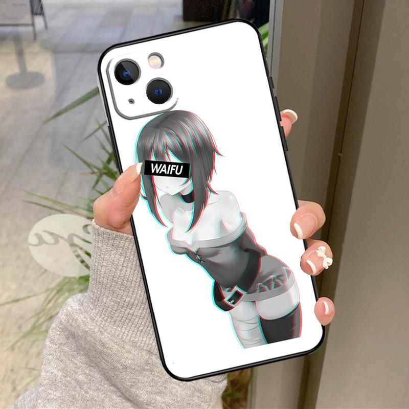 Sugoi Senpai Anime Waifu Sexy Girl Case For iPhone 17 Pro Max 16 14 13 12 11 15 Pro Max Plus 12 13 Mini 16e 17 Air Back Cover