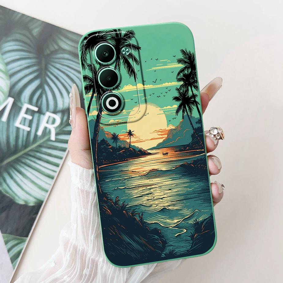 For Oppo A5 5G Case CPH2735 Cute Cartoon Luxury Painted Cover Soft TPU Phone Case For Oppo A5 Pro A5Pro 5G CPH2695 Fundas Bumper