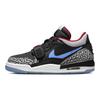 Air Jordan Legacy 312 Low GS Chicago Flag Kinder-Sneaker Schwarz Tapfer-Blau Universitätsrot CD9054-004