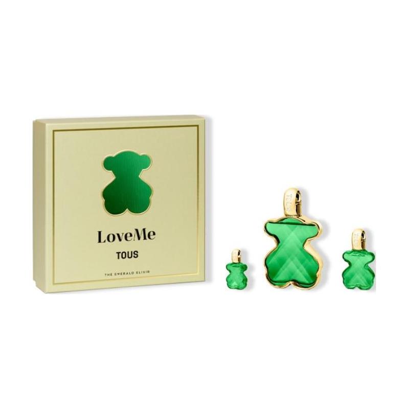 TOUS SET LOVE ME THE EMERALD ELIXIR PARFUM Perfume Set Perfume EDP 8436603331692 коричневый