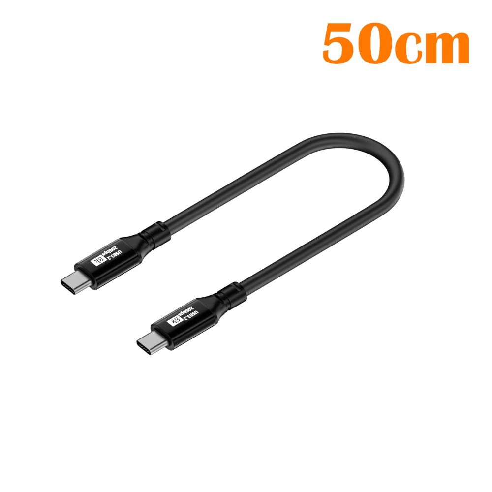 8K@60Hz Fast Charging Line PD 100W Data Cord for Mobile Phone 15 Pro Max Laptop
