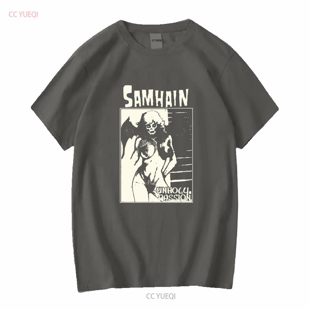 Late 90s Early 00s Samhain Unholy Passion Vintage T Shirt Rare Band Tee Goth Punk Misfits Danzig Long or Short Sleeves Vintage