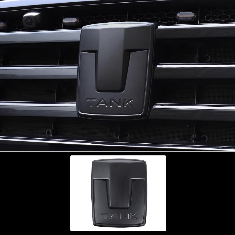 Front Car Logo Sticker for GWM WEY Tank 300 2020-2024 Exclusive Decoration Accessory