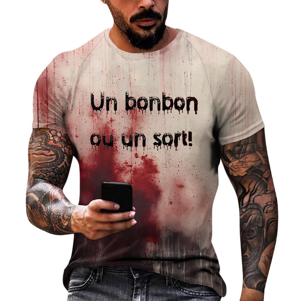 Men's Solid-color Classic Lapel Short-sleeved Sporty Casual Shirt Top