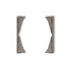 Karlik Mini Intermediate Frame for Double Sockets Chocolate 49MRP-2