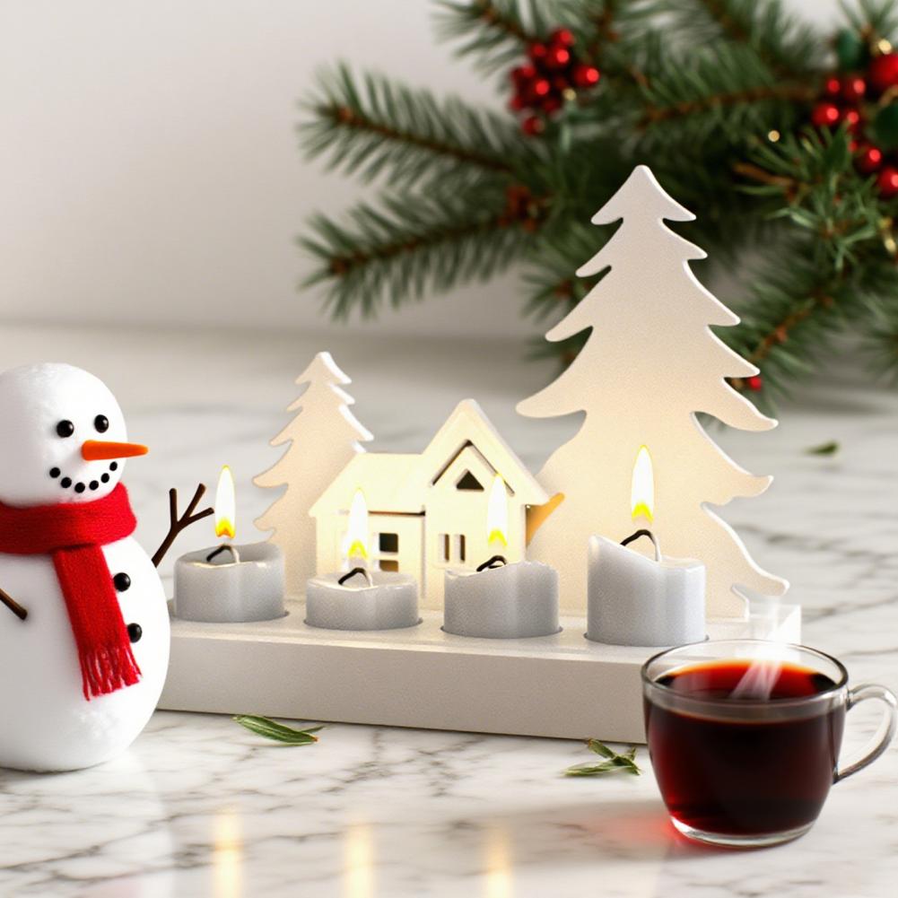Home Improvement Casting Mold Christmas Silicone Casting Mold Christmas Candle Holder Silicone Molds for Diy for Festive