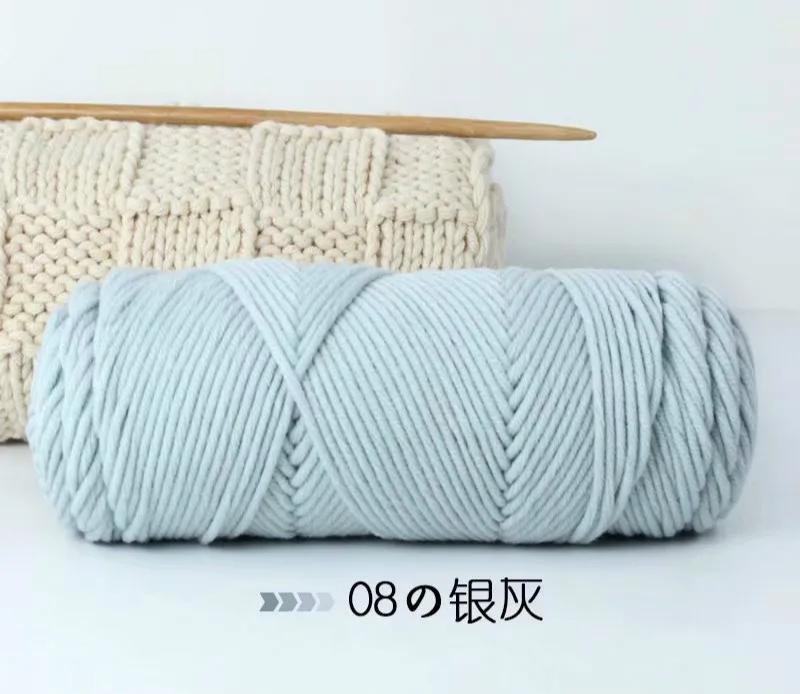 Knitting Wool Lover Cotton Wool 8-layer Scarf Thread Milk Cotton Baby Stick Needle Stamp Embroidery Thread