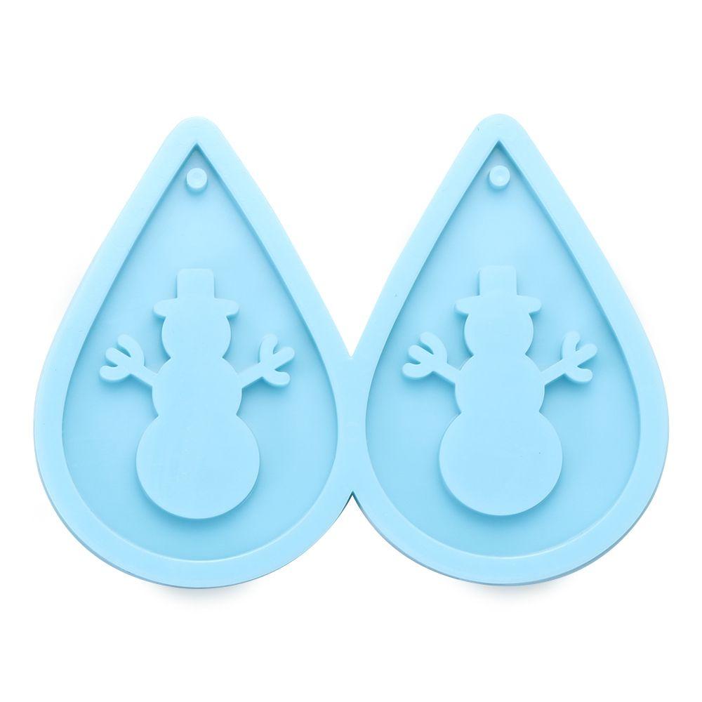 

UV Epoxy Crystal Dangle Merry Christmas Resin Silicone Mould Pendant Molds Earrings Resin Mold I