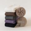 Women's Fleece-Lined Mid-Calf Socks: Thick, Terry Loop, Warm, Cold-Resistant, Perfect for Autumn and Winter.