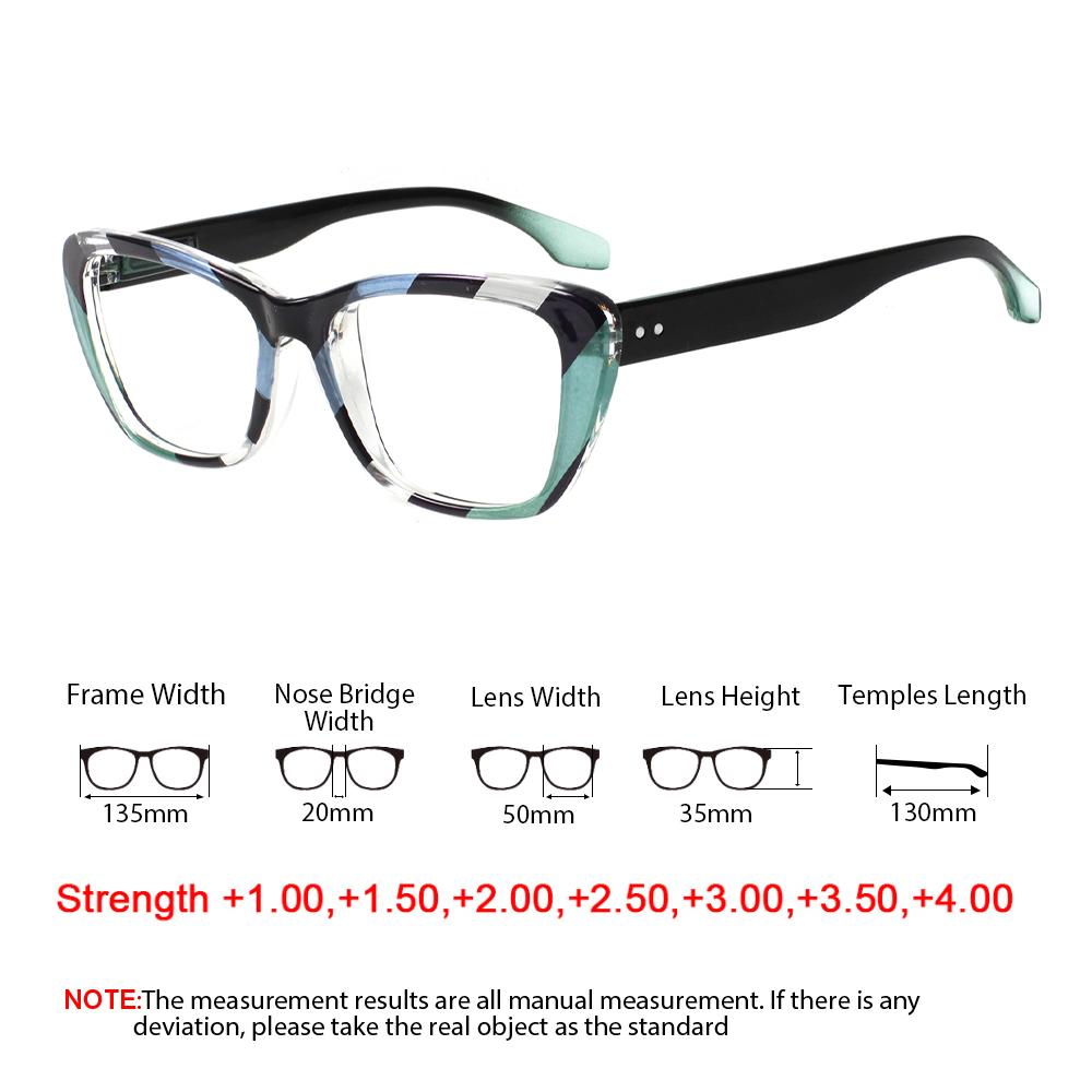 TUREZING Reading Glasses Spring Hinges HD Lenses for Men Women High Quality Decorative Prescription Eyewear