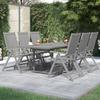 Vidaxl 7-Cz. Garden Furniture Set, Solid Acacia Wood