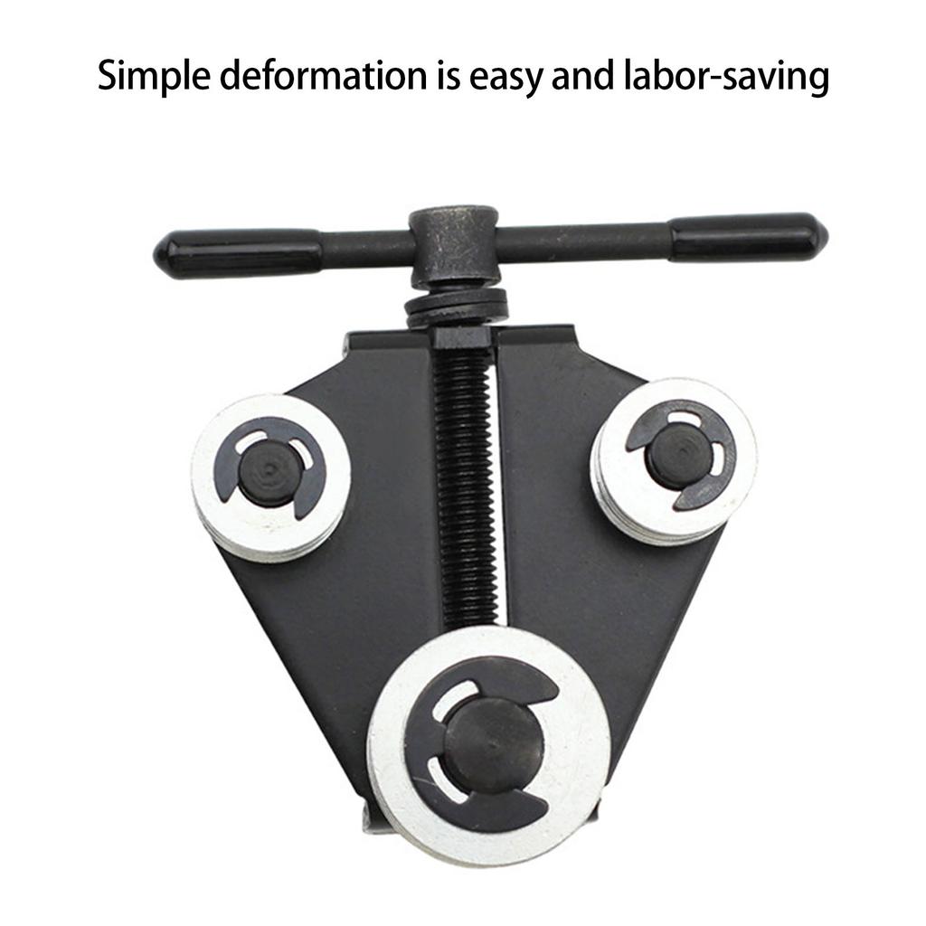 Multifunctional Manipulation Tool for Brakes Tube Straightening and Bending Features Adjustable Design and Steel Build