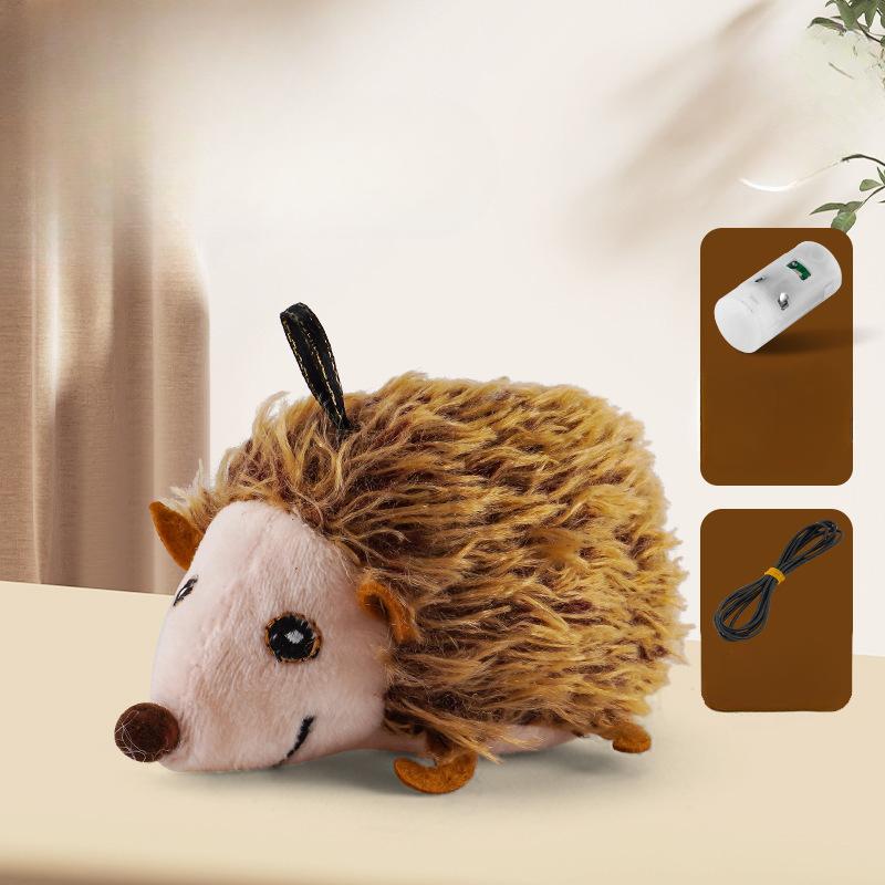 

Cat Toys, Self-entertaining Sound-making and Boring Gadgets Interactive Toys, Bite Simulation Cat Small Toys Hedgehog
