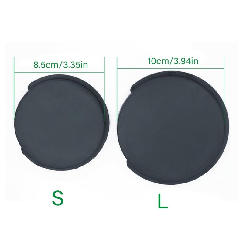 Silicones Acoustic Guitar Soundhole Protectors Anti Howling Design Dust Moisture Barrier Hassle Free Installation
