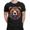 Grizzly Braunbär Wildtier Wald Tierliebhaber Geschenk Lustige Herren T-Shirts #NED