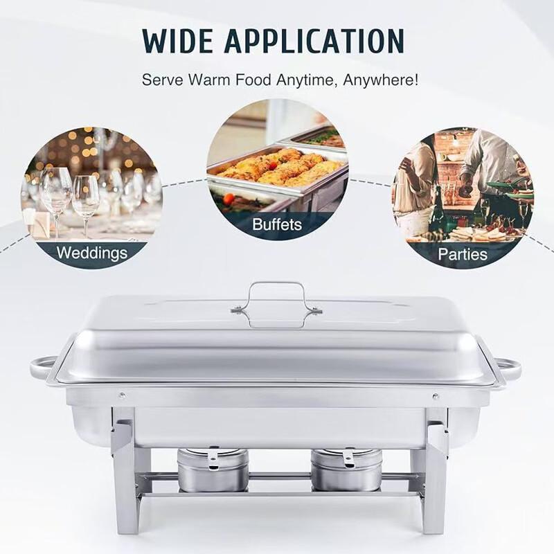 Anditai Commercial Stainless Steel Buffet Warmer
