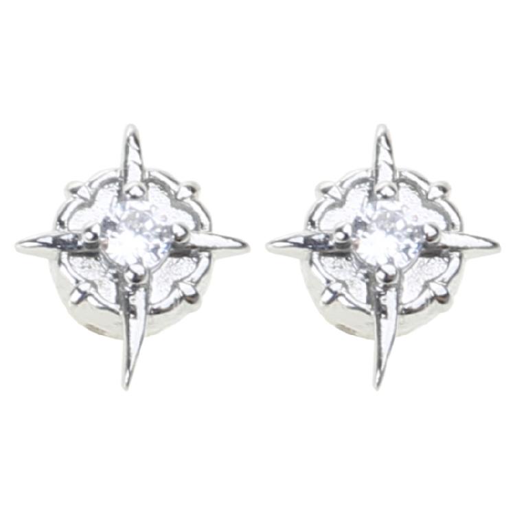 

Polaris Star Magnetic Stud Earrings Non-piercing Ear Clip for Boyfriend Lover 1