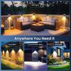Solar Light Outdoor Waterproof 7 Colors Wall Lamp Solar Street Light Led Garden Wall Light