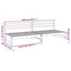 Garden Center Sofas 2 pcs 120 x 80 cm pressure treated pine wood