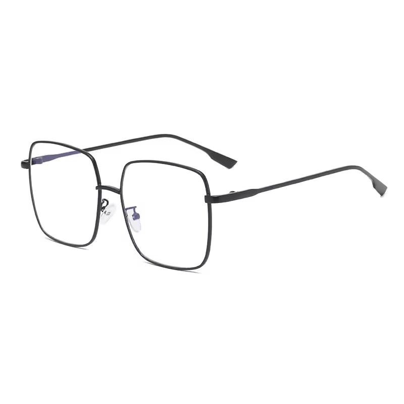 New Women'S Sunglasses Men Vintage Oversized Sun Glasses Female Fashion Unisex Eyeglasses Metal Frame Uv400