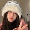 Autumn And Winter Plush Thick Cold-Proof Wool Hat Warm Ear Protection Knitted Hat For Women