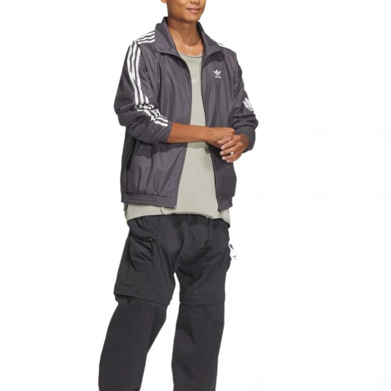 Adidas Originals Trefoil Collection Windproof And Breathable Windbreaker Jacket Unisex JI7533-