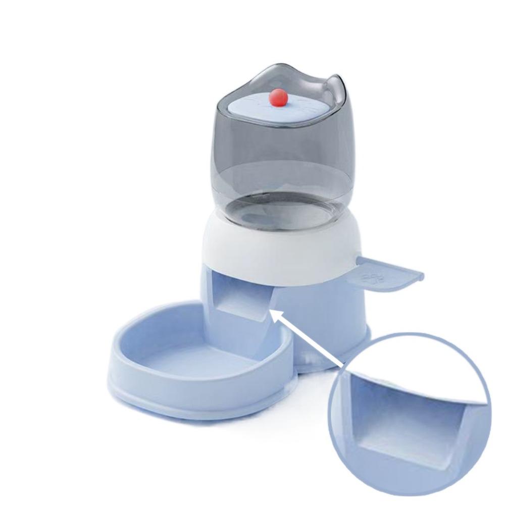 

Миска-фонтан для воды большой вместимости, отделитель сухого и влажного корма, дозатор корма для собак, котенков/щенков/кроликов синий