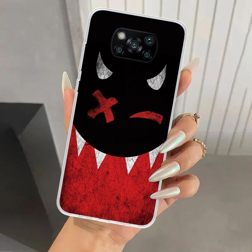 Devil Bad Boy Anime Phone Case for Xiaomi Poco X5 X6 X7 Pro F7 Ultra M7 Redmi 15 15C 13 13C 12 12C 10 10A 10C 9 9A 9C 9T Shell P