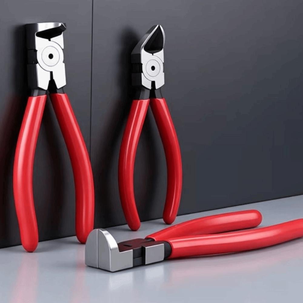 Industrial Grade Flat Nose Pliers Anti-Slip Sprue Pliers Professional Sprue Cutters  Jewelry Repair